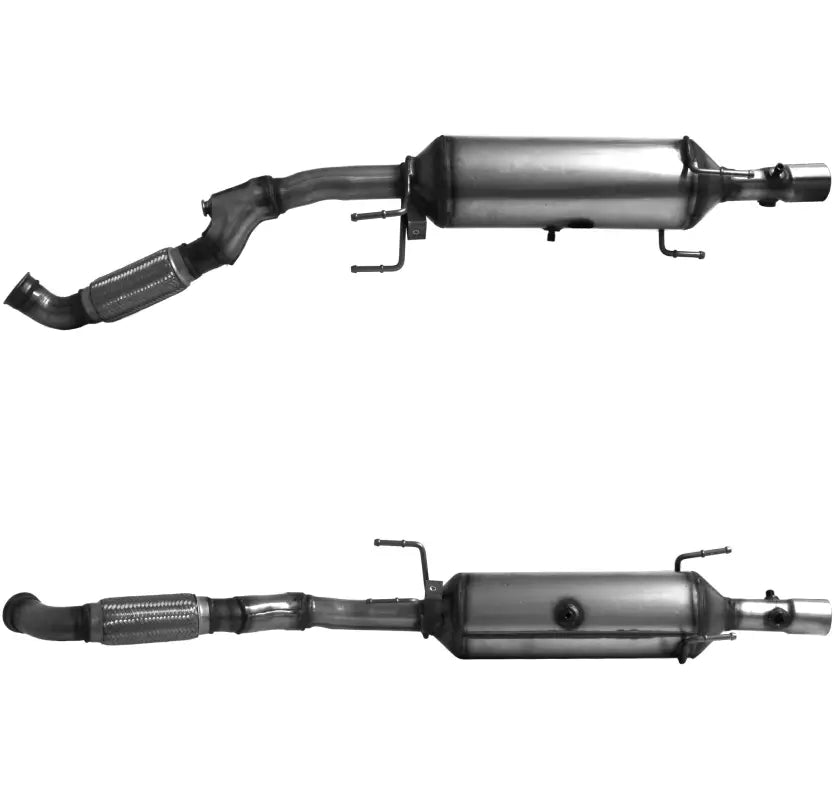 Zwei Metallauspuffsysteme für Citroën Jumper 2.0 BlueHDi DW10FUE