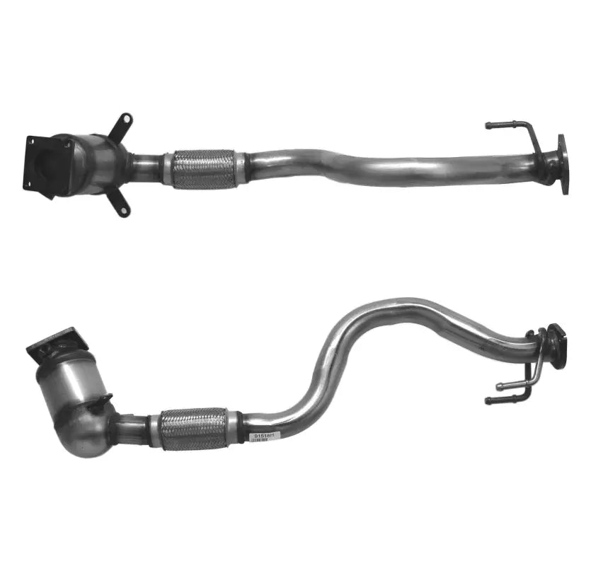 Zwei Katalysatoren mit Flexrohren für Volkswagen Golf Plus FSi Automatik 1K0254302C