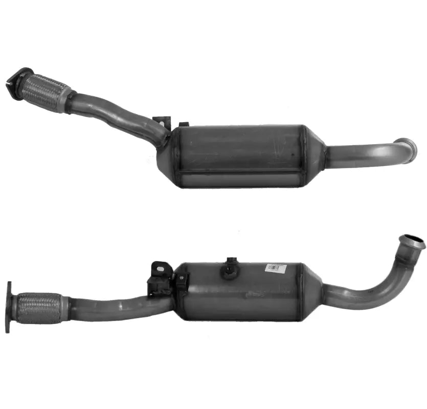 Zwei Katalysatoren für Vauxhall Vivaro 2.0dCi M9R Motor Kat DPF Kombiniert 2006-2010