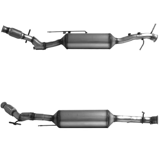Zwei Katalysatoren mit Rohren für Citroen Relay DW10FDDU370 BlueHDi EHT