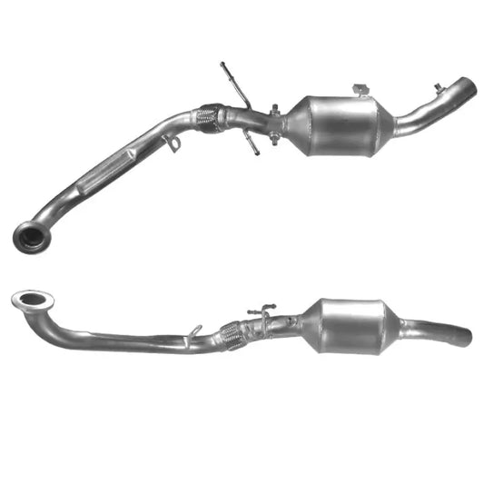 Zwei metallische Katalysatoren für Mercedes B180 2.0CDi W245 mit modernster Technologie