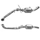 Zwei metallische Katalysatoren für Mercedes B180 2.0CDi W245 mit modernster Technologie