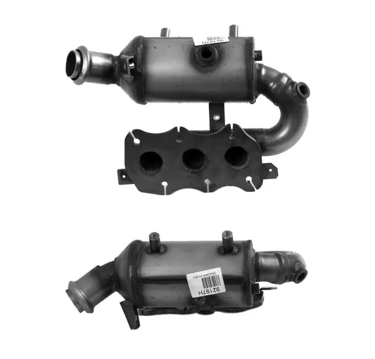 Zwei metallische Katalysatoren für Renault Twingo Mk.3 H4DA 0sce 12v 2014