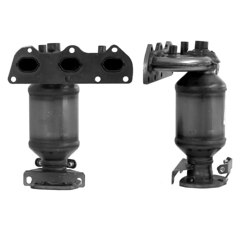 Zwei Katalysatoren mit Abgaskrümmern für Katalysator Skoda Fabia LPG CGPA Motor OEM 03E253020MX