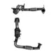 Zwei Katalysatoren mit Flexrohren für Ford EcoSport 12V M1JJ Motor 2014-2017