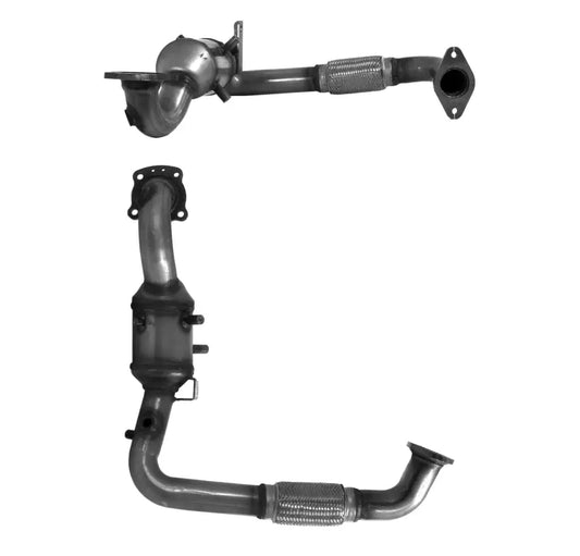 Zwei Katalysatoren mit Flexrohren für Ford Transit Connect EcoBoost 12V M2GA 2013-2018
