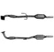 Zwei Katalysatoren für SEAT AROSA 1.0i 8v Bosal 099-546, Vergleichsnummern OE Nummern