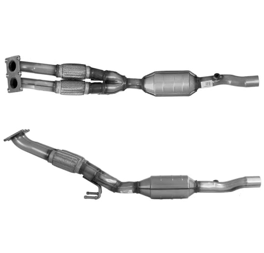 Zwei Katalysatoren für Kfz-Teile VW Jetta 1.6i DPF 1K0254511LX CCSA Motoren