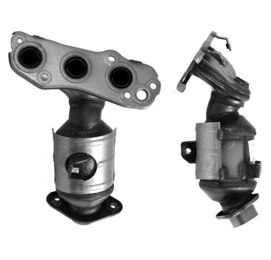 Zwei Katalysatoren für Nissan Note 1.2i HR12DE Motor Kfz-Teile Baujahre 2013-2016