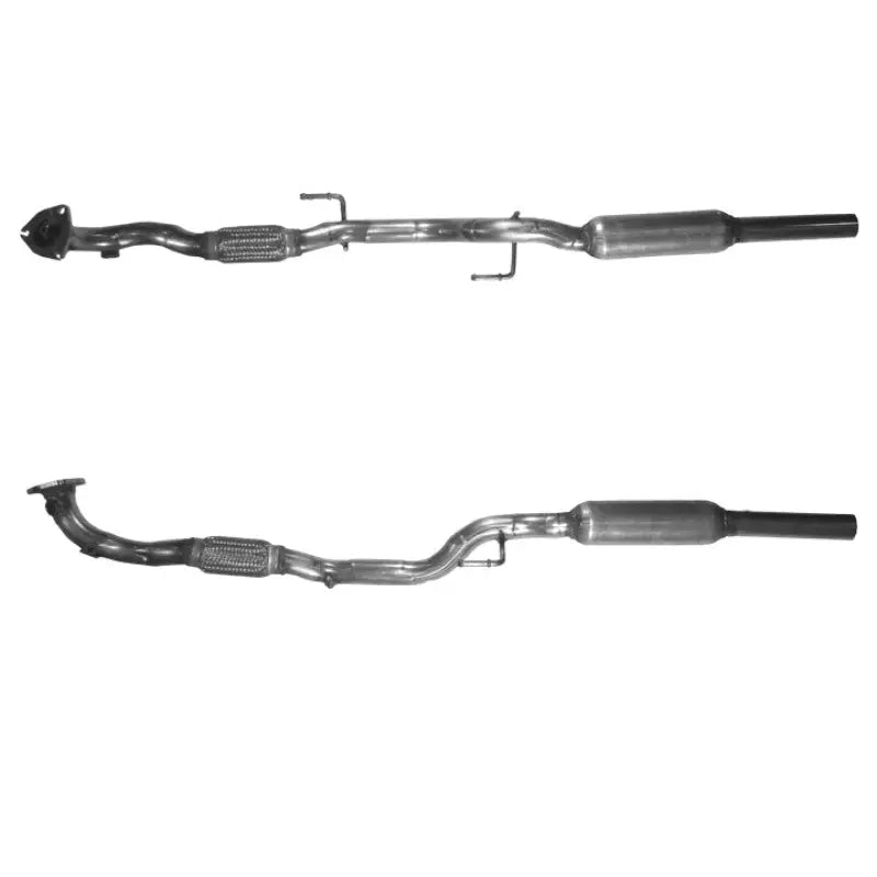 Verbindungsrohr für Volkswagen Polo 12V BME Motor mit zwei Auspuffrohren 5Z0253059F